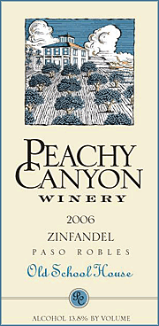 Peachy Canyon 2006 Old School House Zinfandel